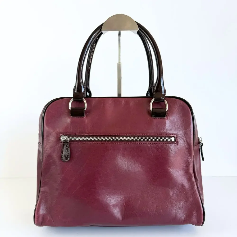 My Flat In London Andover Houndstooth Satchel
